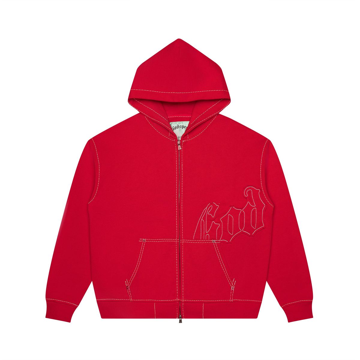 Godspeed OG Logo Sweatsuit Stitched Og-Logo-Sweatsuit-Stitched-Red