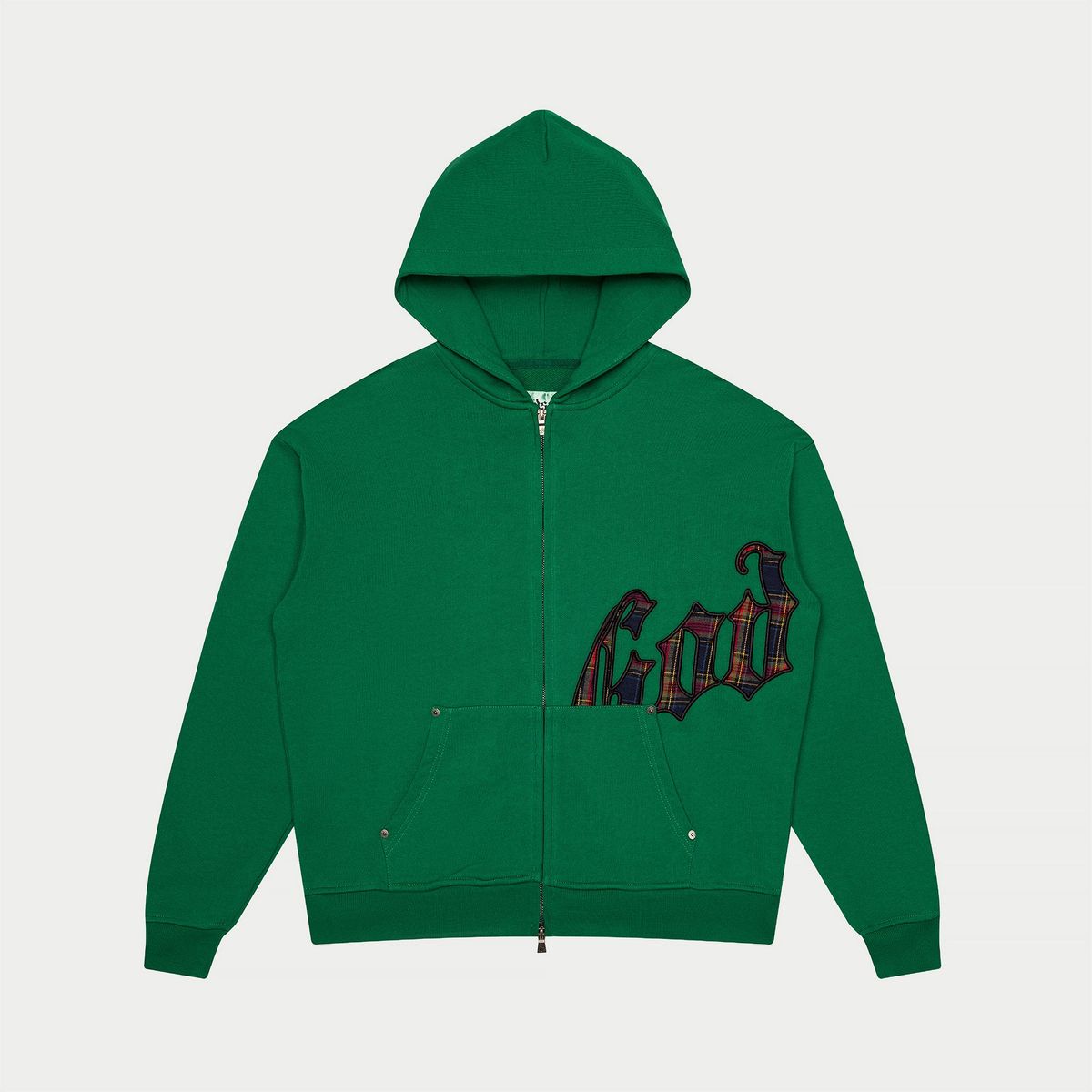 Godspeed Og Logo Sweatsuit (Green Plaid) Og-Logo-Sweatsuit-Green-Plaid