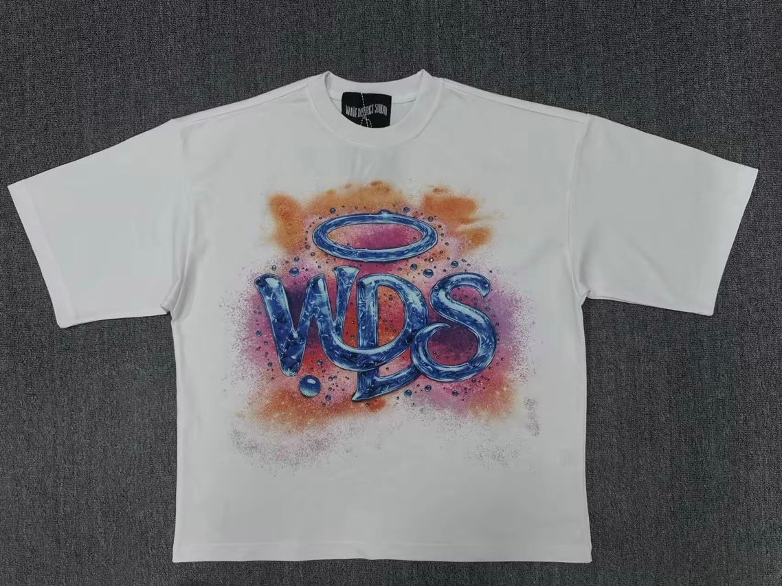 WAVE Studio Blue (Off White) Oversized Tee WDS-3T009W