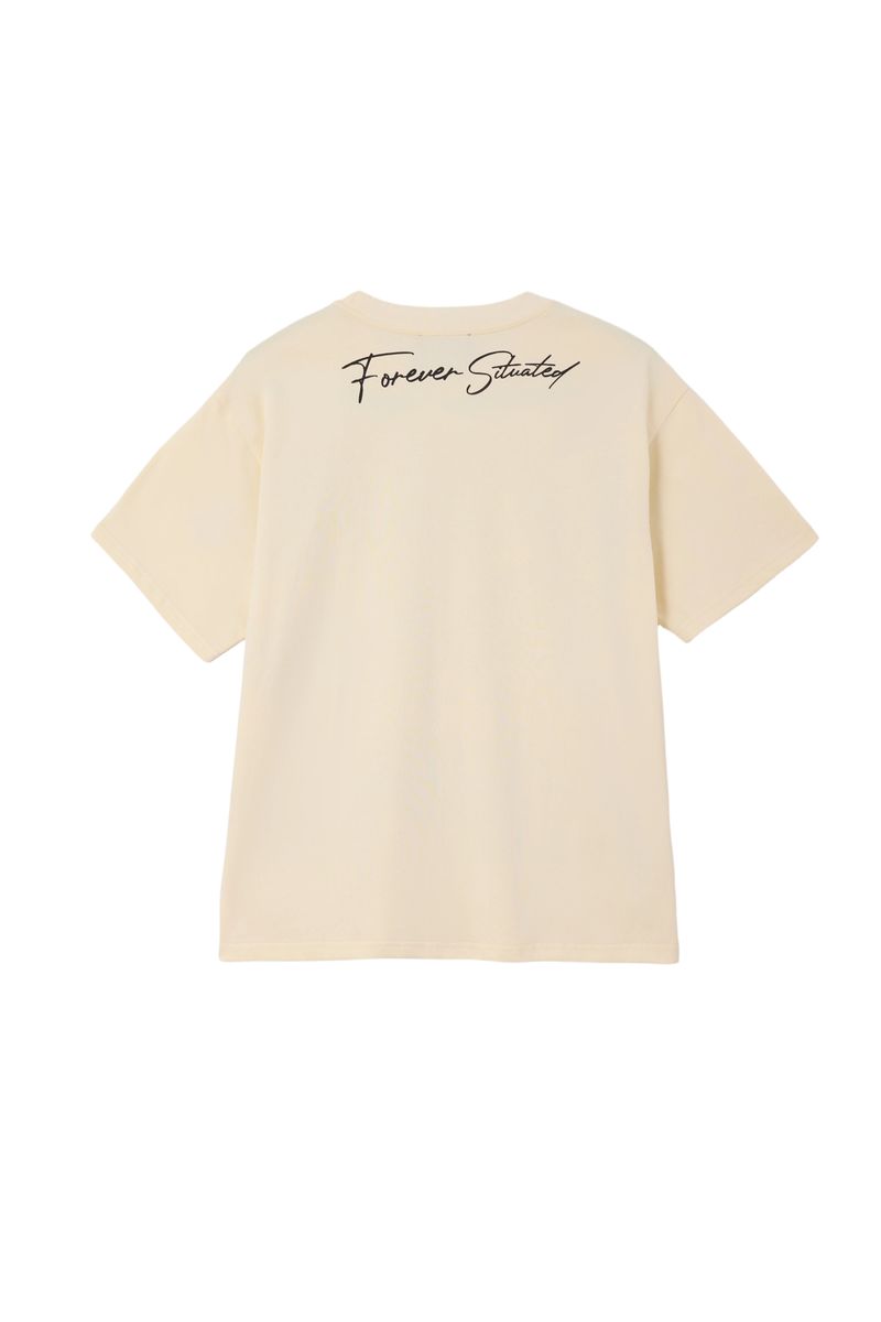 Forever Situated Psalm Cream Tee