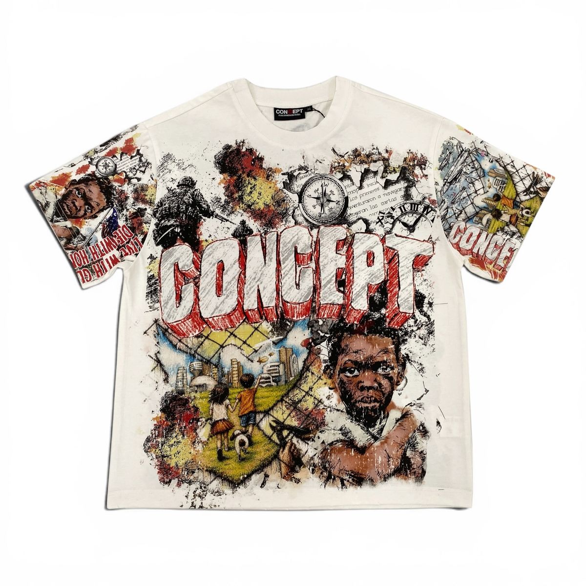 CONCEPT CFTEE_8 "Honor" Tee - White