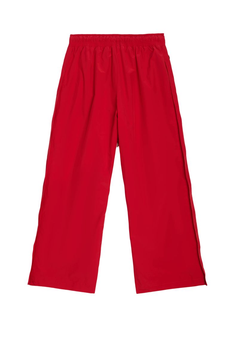 FOREVER SITUATED Nylon Track Pants Red FSNYLON2R