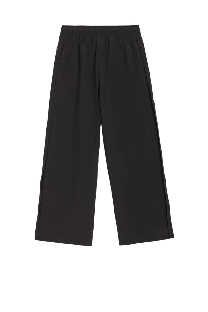 FOREVER SITUATED Nylon Track Pants Black FSNYLON2BL