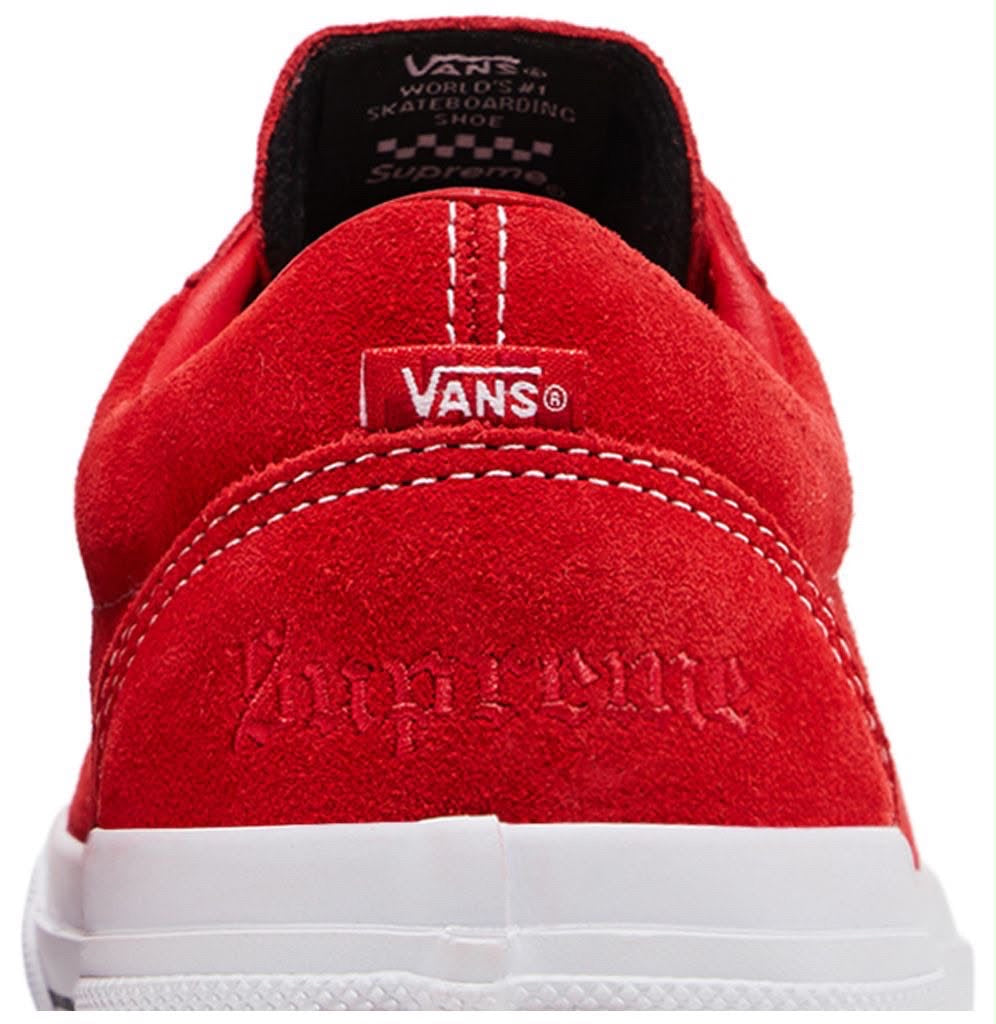 Supreme x Vans Skate Sid ‘F*ck ‘Em Pack - Red’