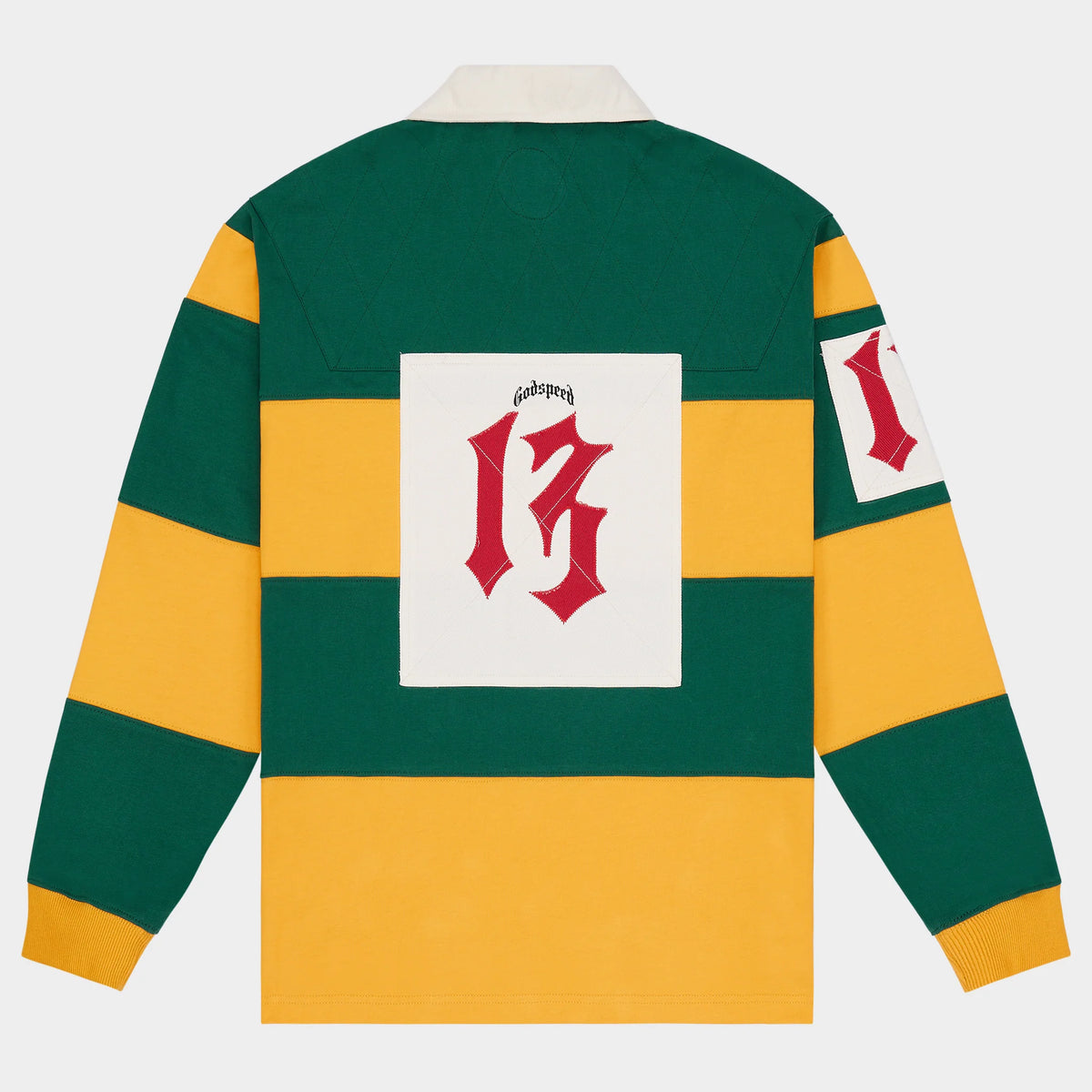 GODSPEED Classic Field Rugby Shirt (Green Yellow)