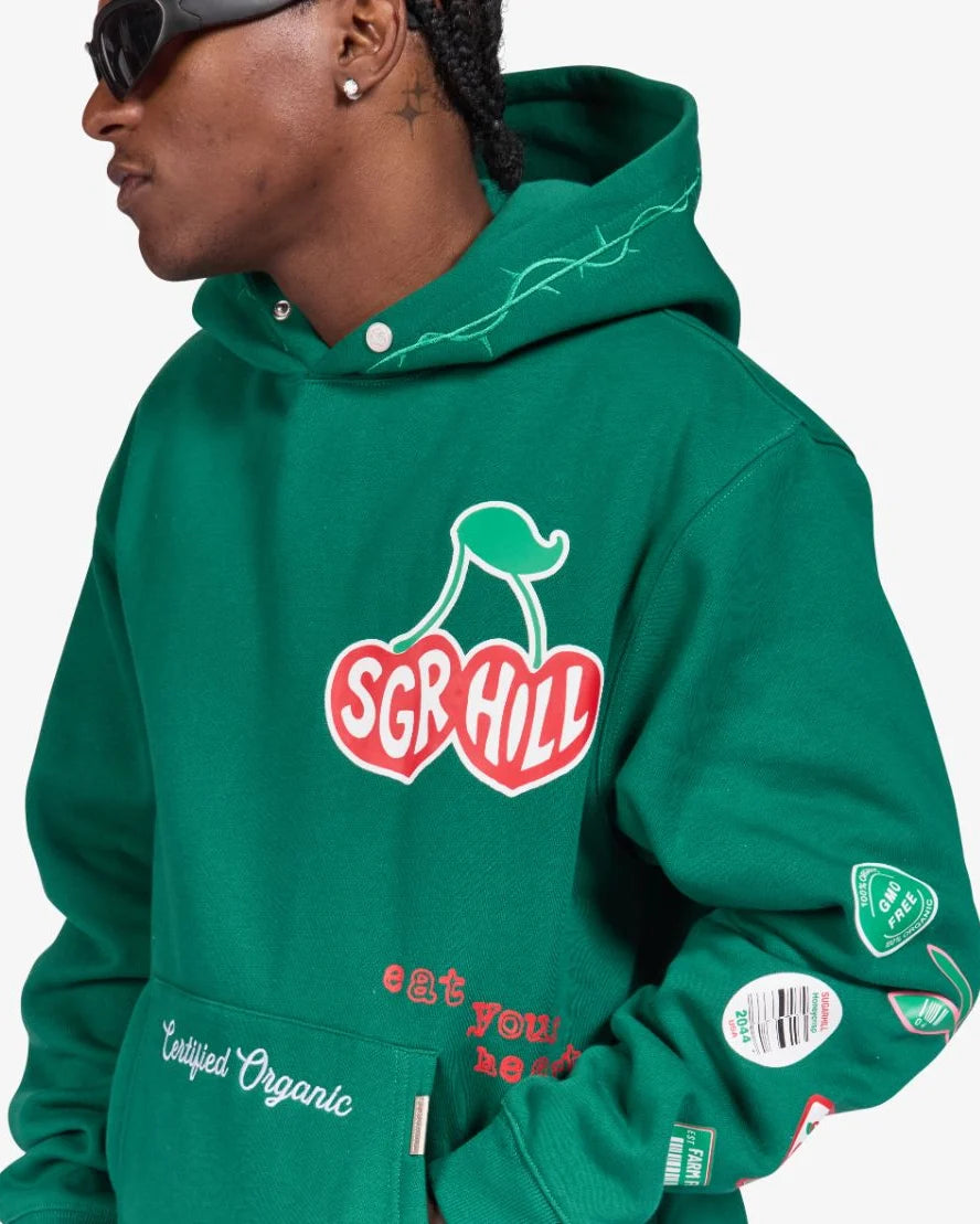 Sugarhill Cherry green Hoodie