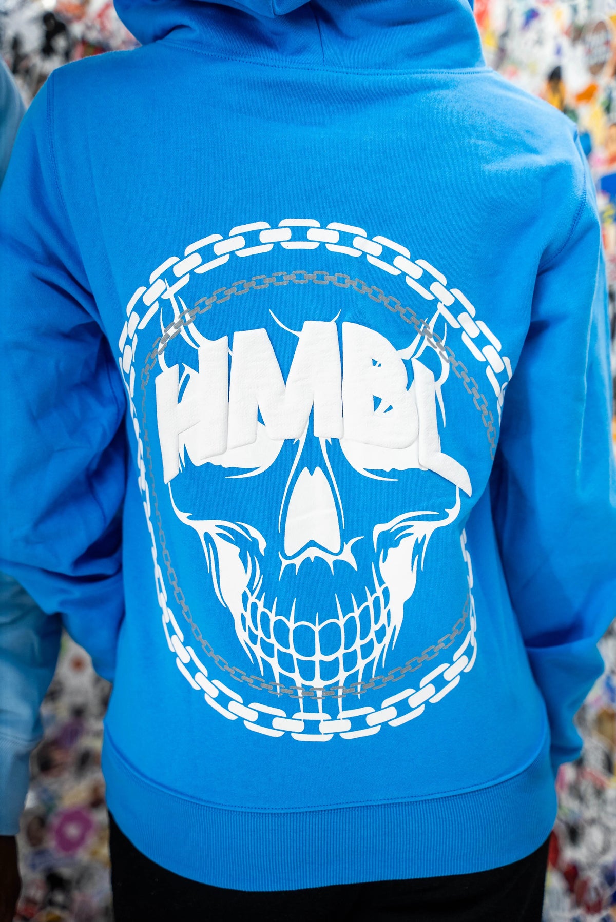 HMBL OG Electric Blue Double Full Zip Hoodie