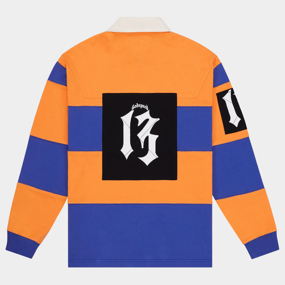 GODSPEED Classic Field Rugby Shirt (Orange Blue)
