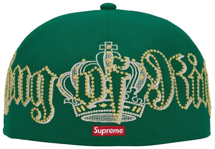 Supreme Green Crown New Era® Hat