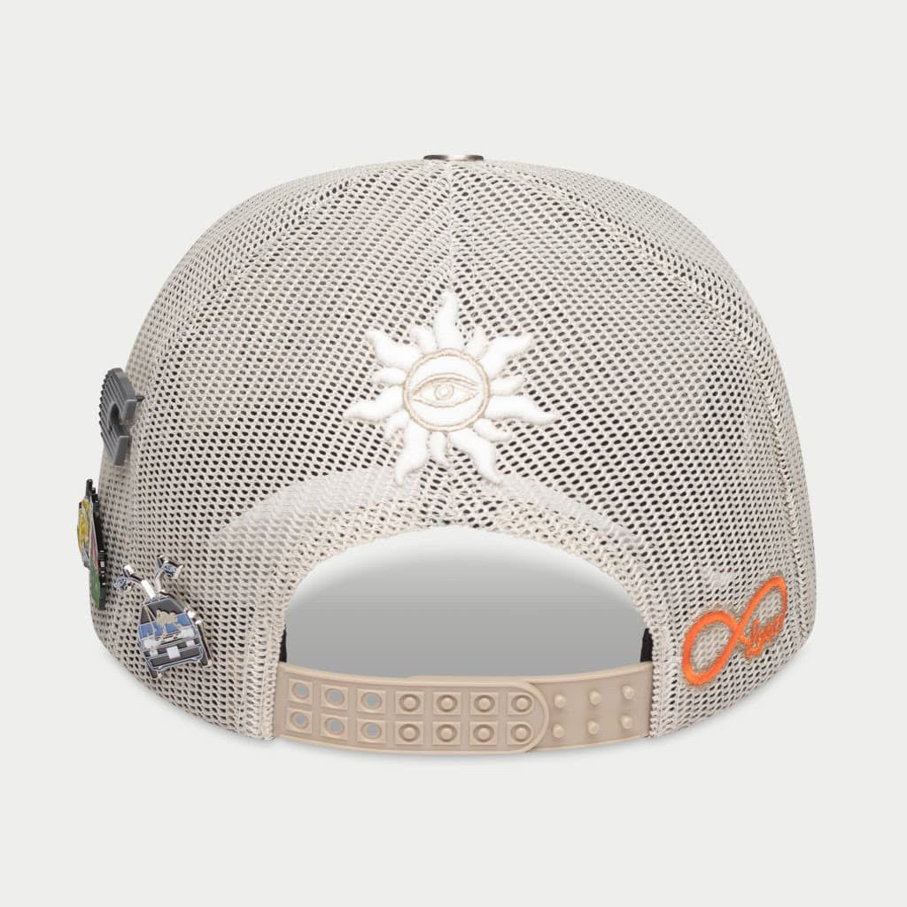 Godspeed FOREVER TRUCKER HAT (WHITE/BLACK)