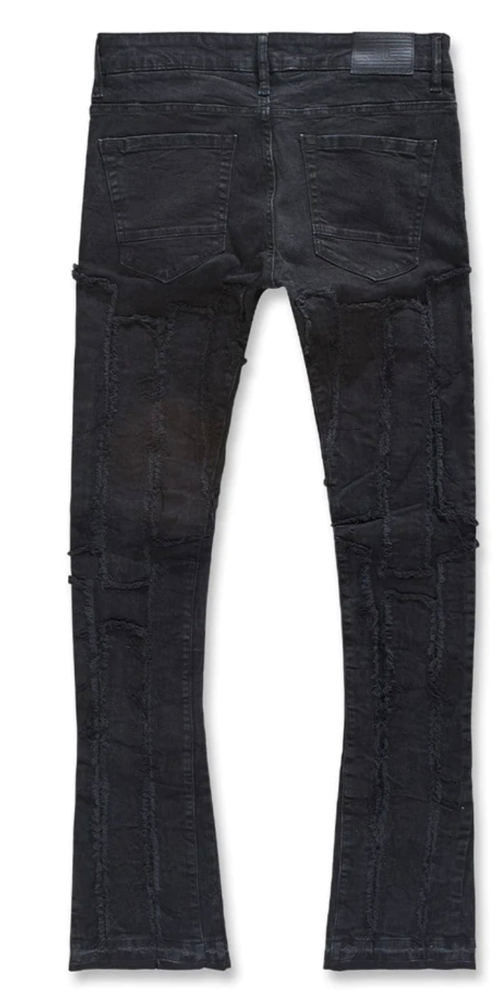 SEAN STACKED - BRAZEN DENIM (JET BLACK) Jrf1107