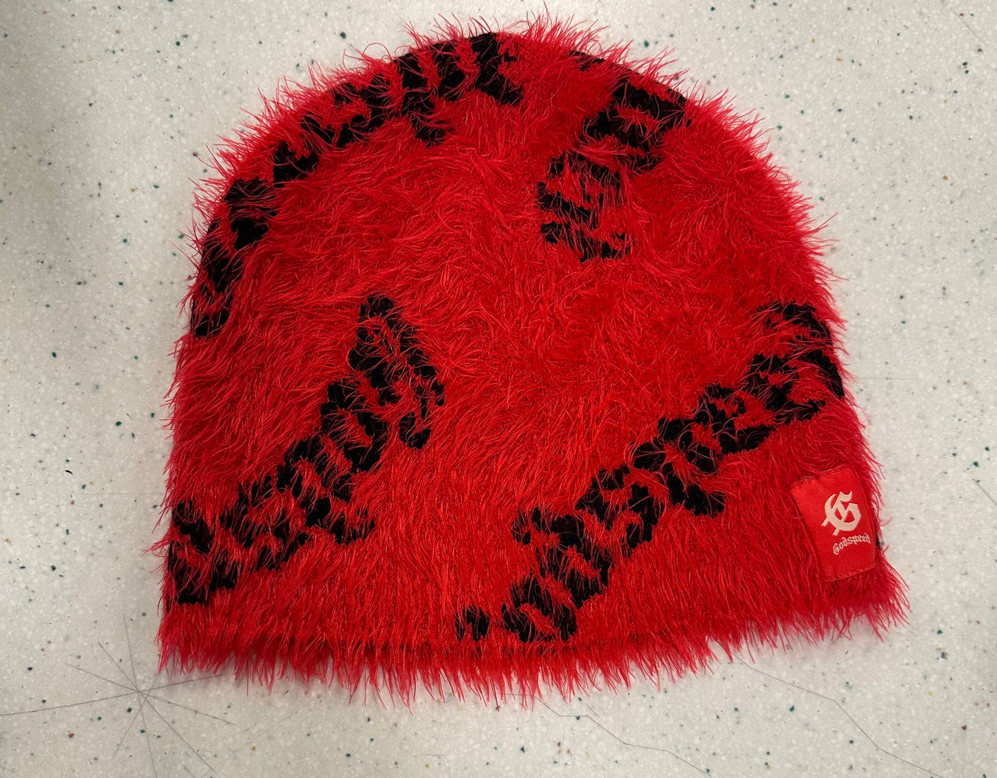 GODSPEED Fuzzy Logo Beanie Accessories