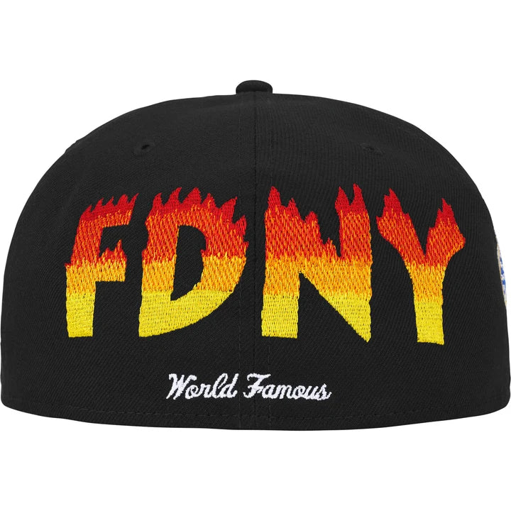 SUPREME /FDNY BOX LOGO NEW ERA HAT BLACK 7 1/2