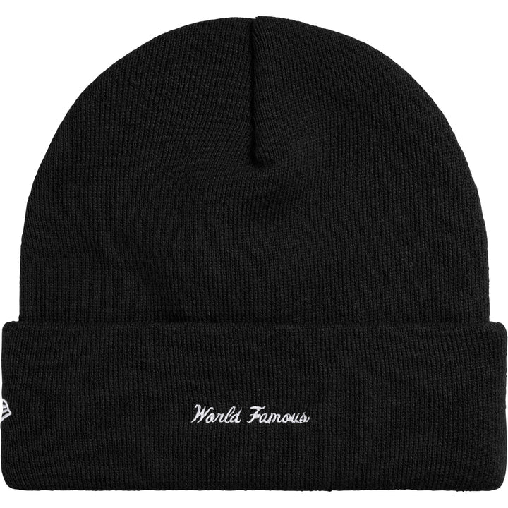 SUPREME New Era® Action Beanie Black