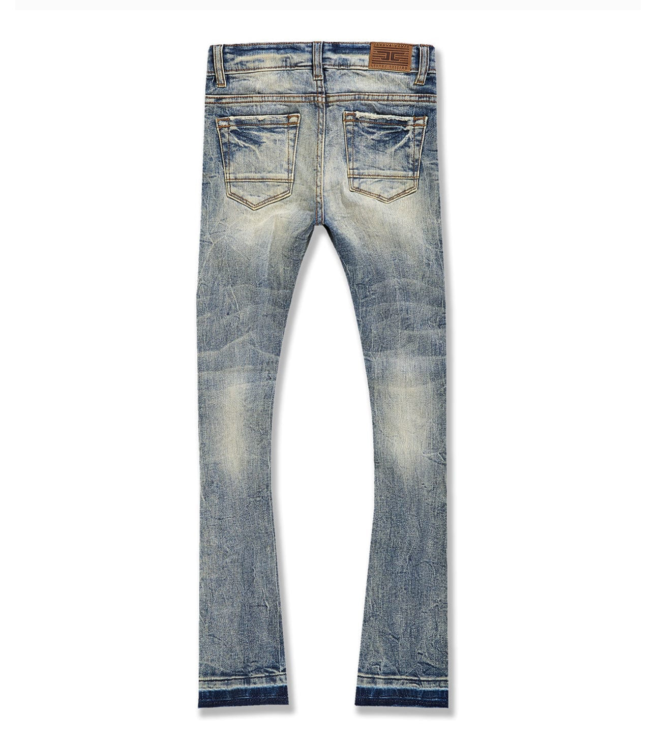 JORDAN CRAIG KIDS STACKED ROCKPORT DENIM (DESERT STORM)-JTF1167RK