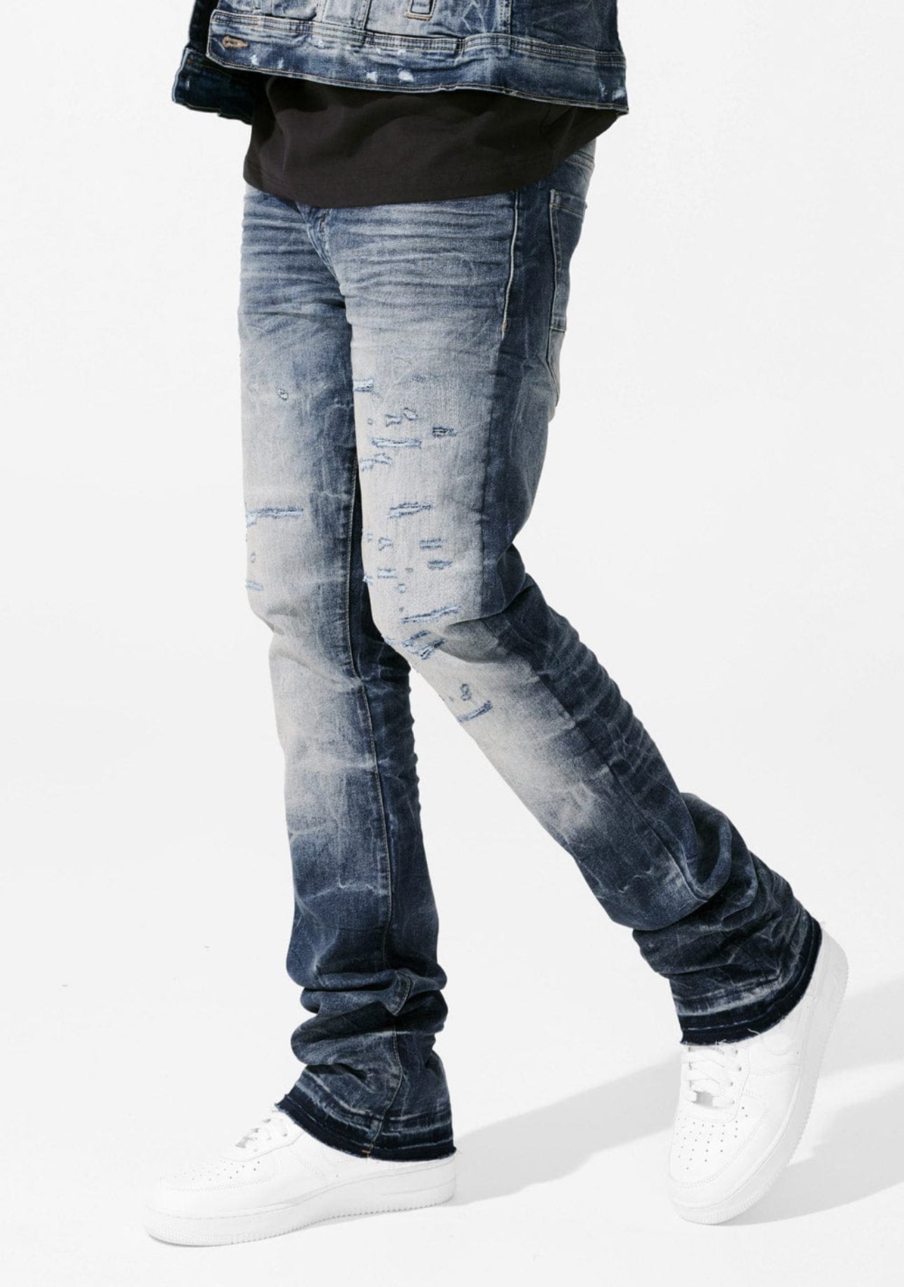 JORDAN CRAIG MARTIN STACKED - DESPERADO DENIM-JTF351R