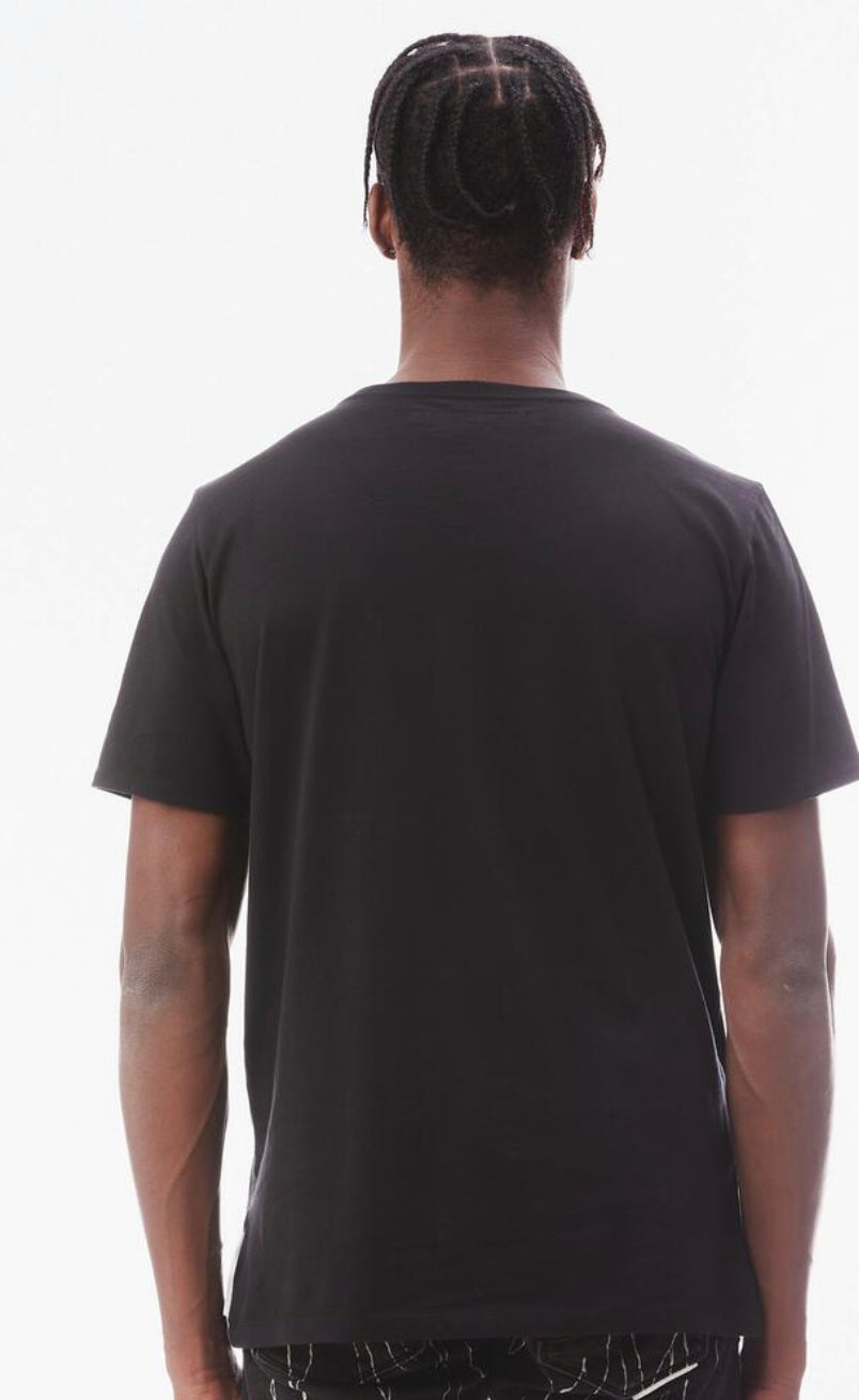 TRIANGLE BASIC LOGO CREW NECK TEE-38B0-T16A