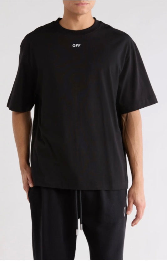OFF-WHITE-Brics Arrow Skate T-Shirt-44MAA120G5J00K1001