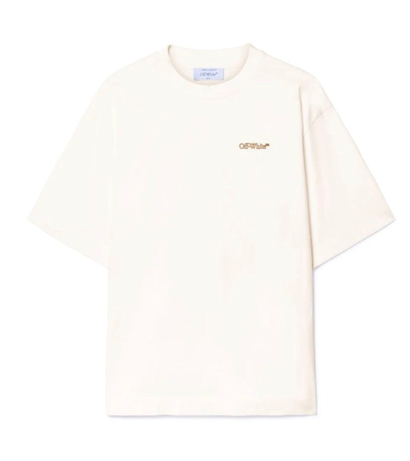 OFF-WHITE White Tape Arrow T-Shirt-44MAA120G5J0090122