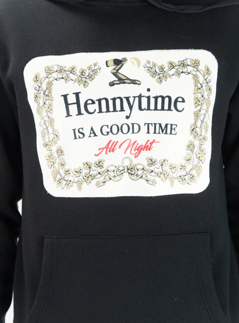 Rebel Minds Hoodie - Hennytime - Black - 132-377