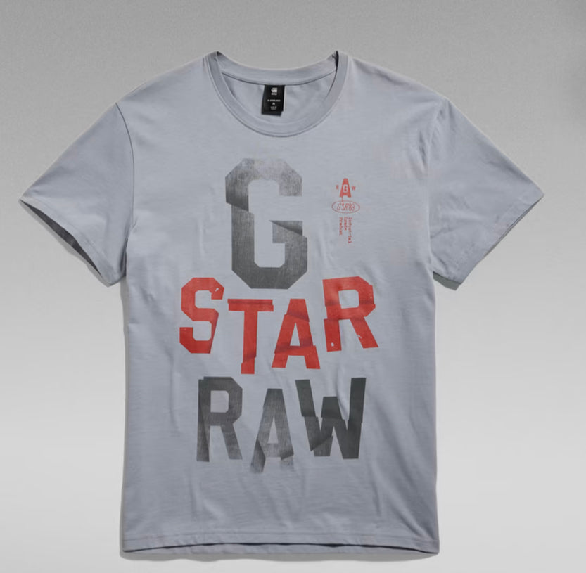 G-star WRINKLED LETTERS T-SHIRT-d24693-336-3885 32