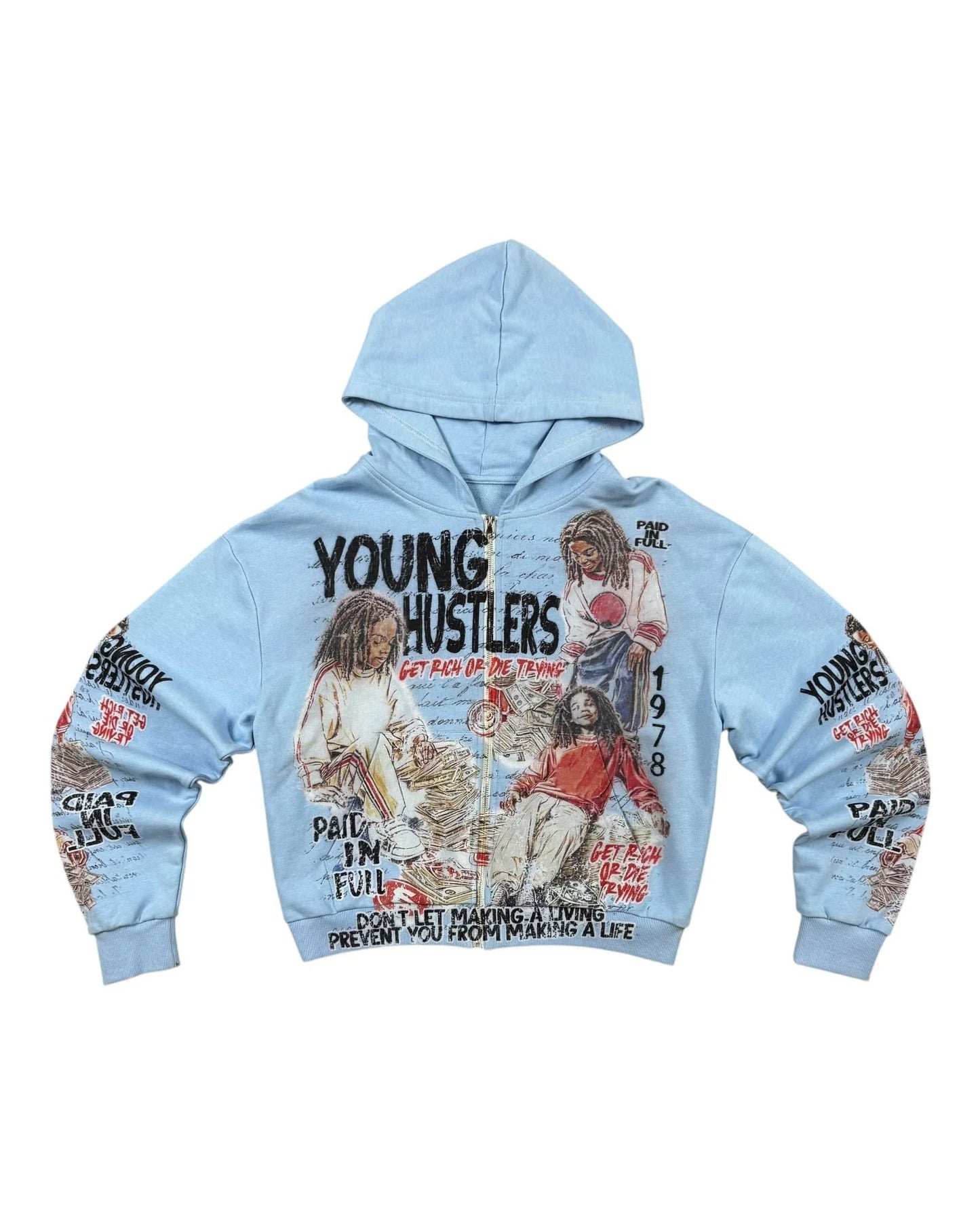 NME Hoodie - Blue - Dune - 2