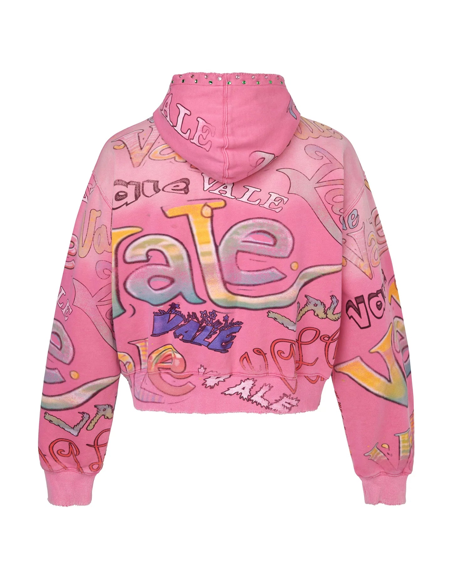 Valley dreams ICEBERG Pink ZIP UP hoodie