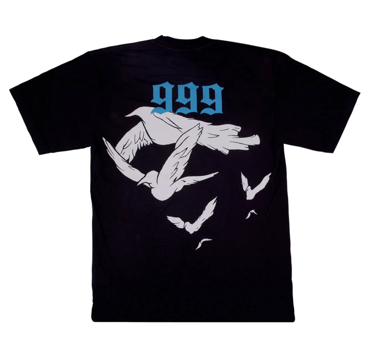 Revenge X Juice Wrld 999 Dove Tee Black | PLUS