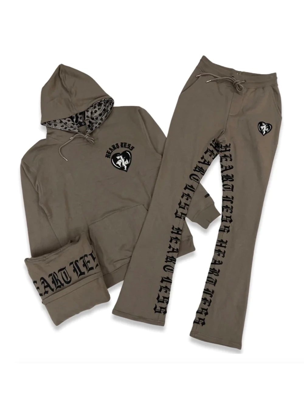 Focus Sweatsuit - Heartless - Stacked Fleece-hoodie - 80559H