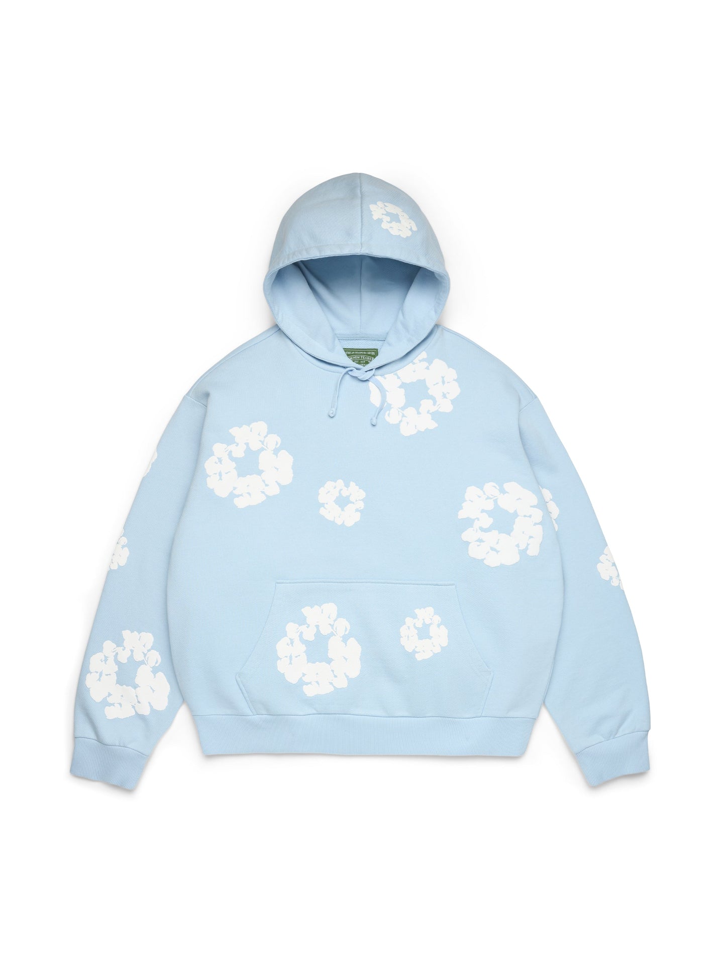 Denim Tears COTTON WREATH HOODIE POWDER BLUE