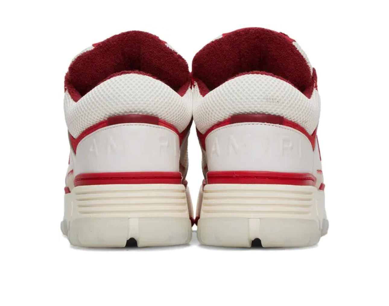 AMIRI White & Red Ma-1 Sneakers - White / Red