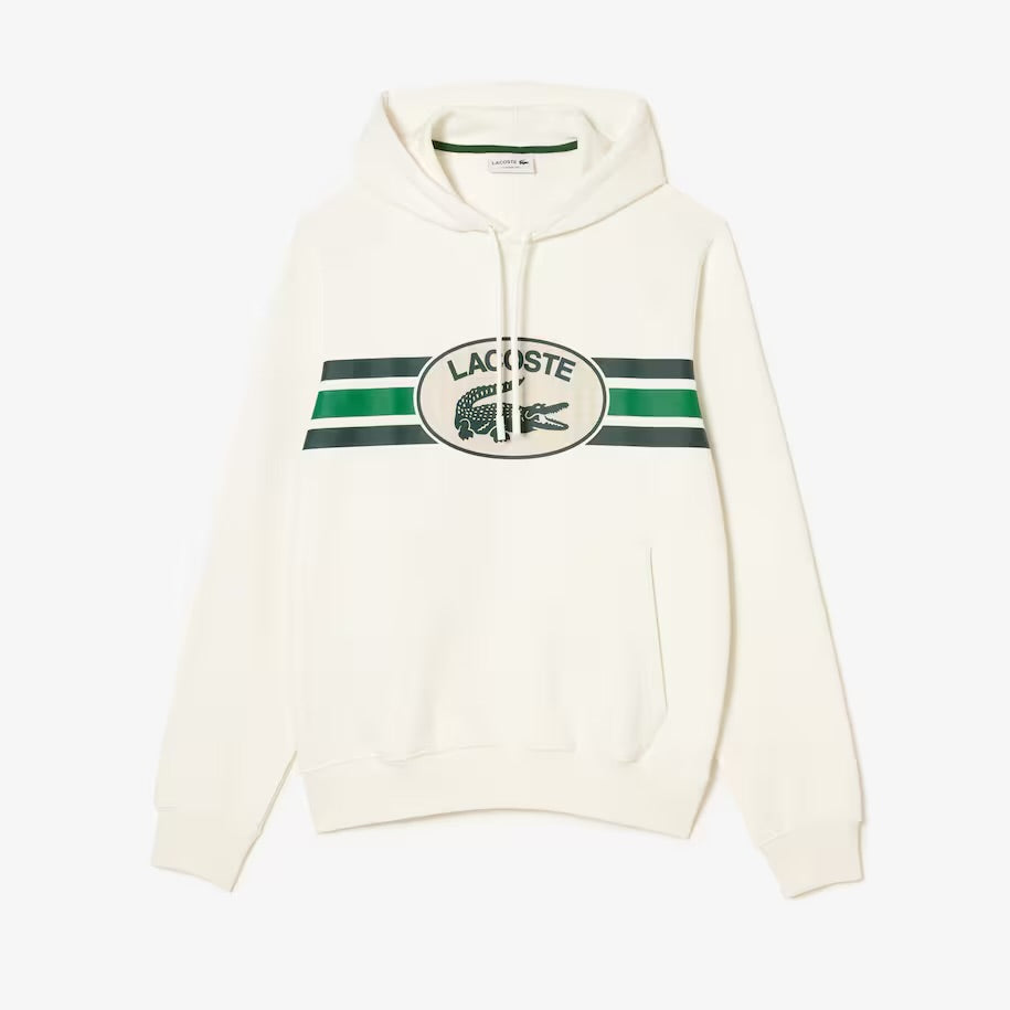 LACOSTE-Men's Loose Fit Monogram Hoodi—SH1413 51 70V