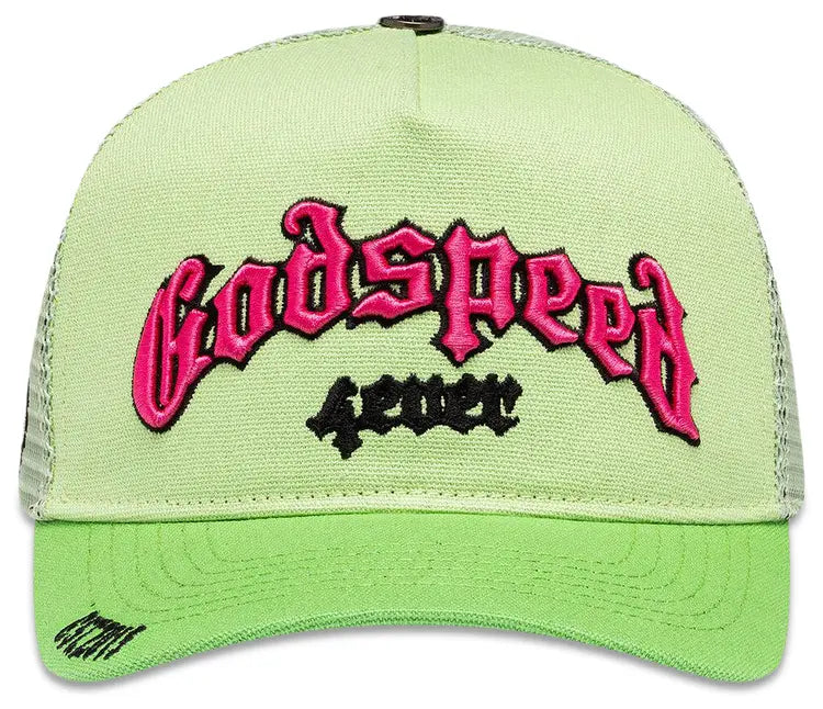 Godspeed Forever Trucker Hat 'Lime/Pink'