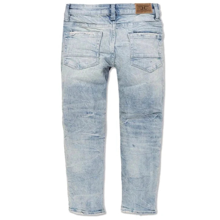 KIDS JORDAN CRAIG BAYSIDE RIP & REPAIR DENIM (ICE BLUE) JS355RK