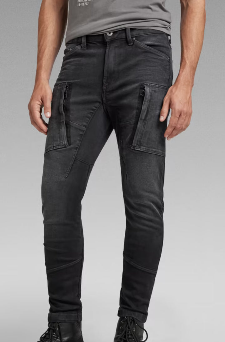 G-STAR PREMIUM DENIM CARGO 3D SKINNY D22075-C910-C942 23