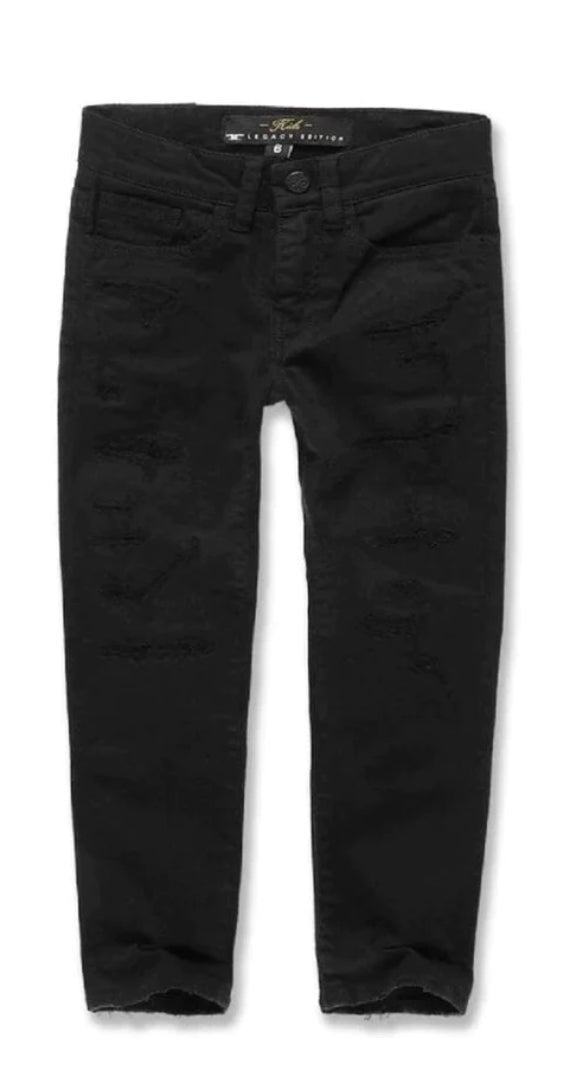 BOYS JORDAN CRAIG SEAN TRIBECA TWILL PANTS (BLACK) JS955RB
