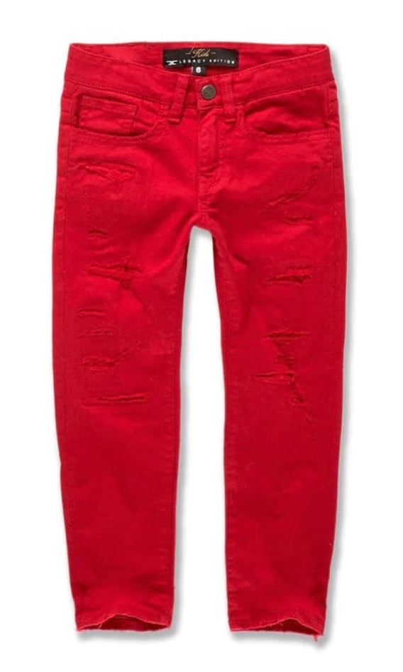 BOYS JORDAN CRAIG SEAN TRIBECA TWILL PANTS (BLACK) JS955RB