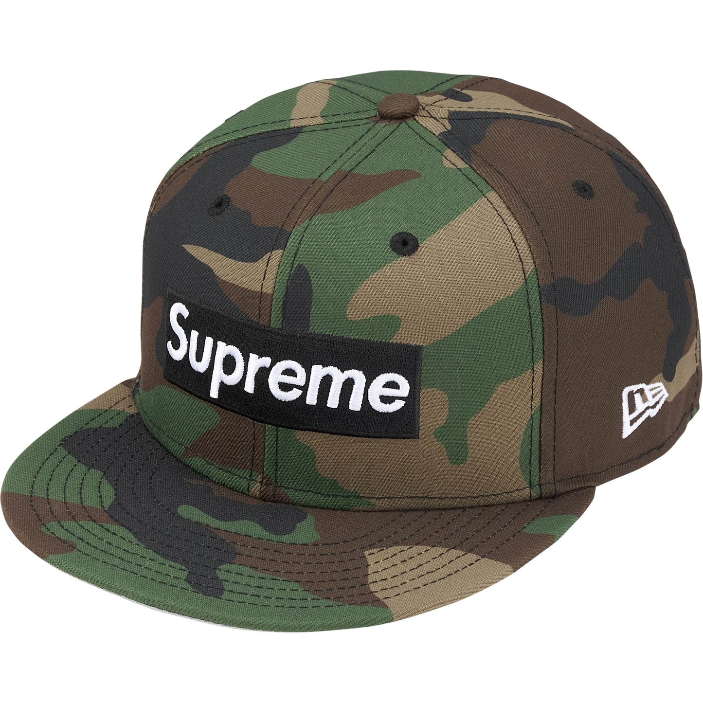 Supreme Rings Box Logo New Era WDLNDCAMO