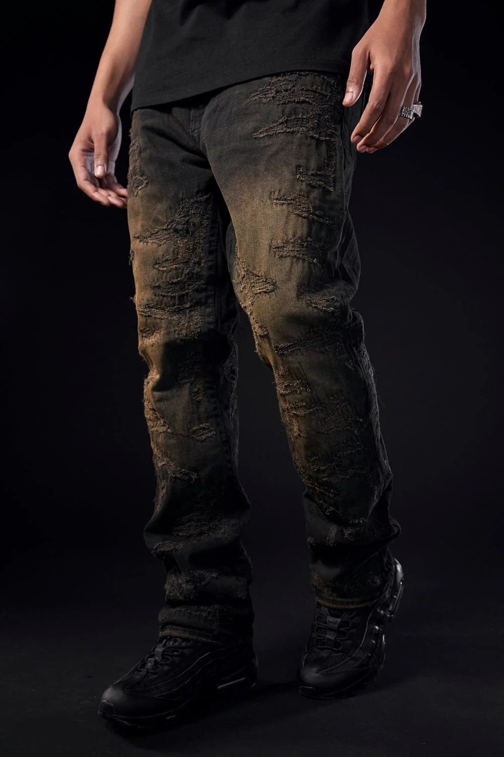 JORDAN CRAIG-MOLTEN DENIM (COPPER BLACK)-JS2118R