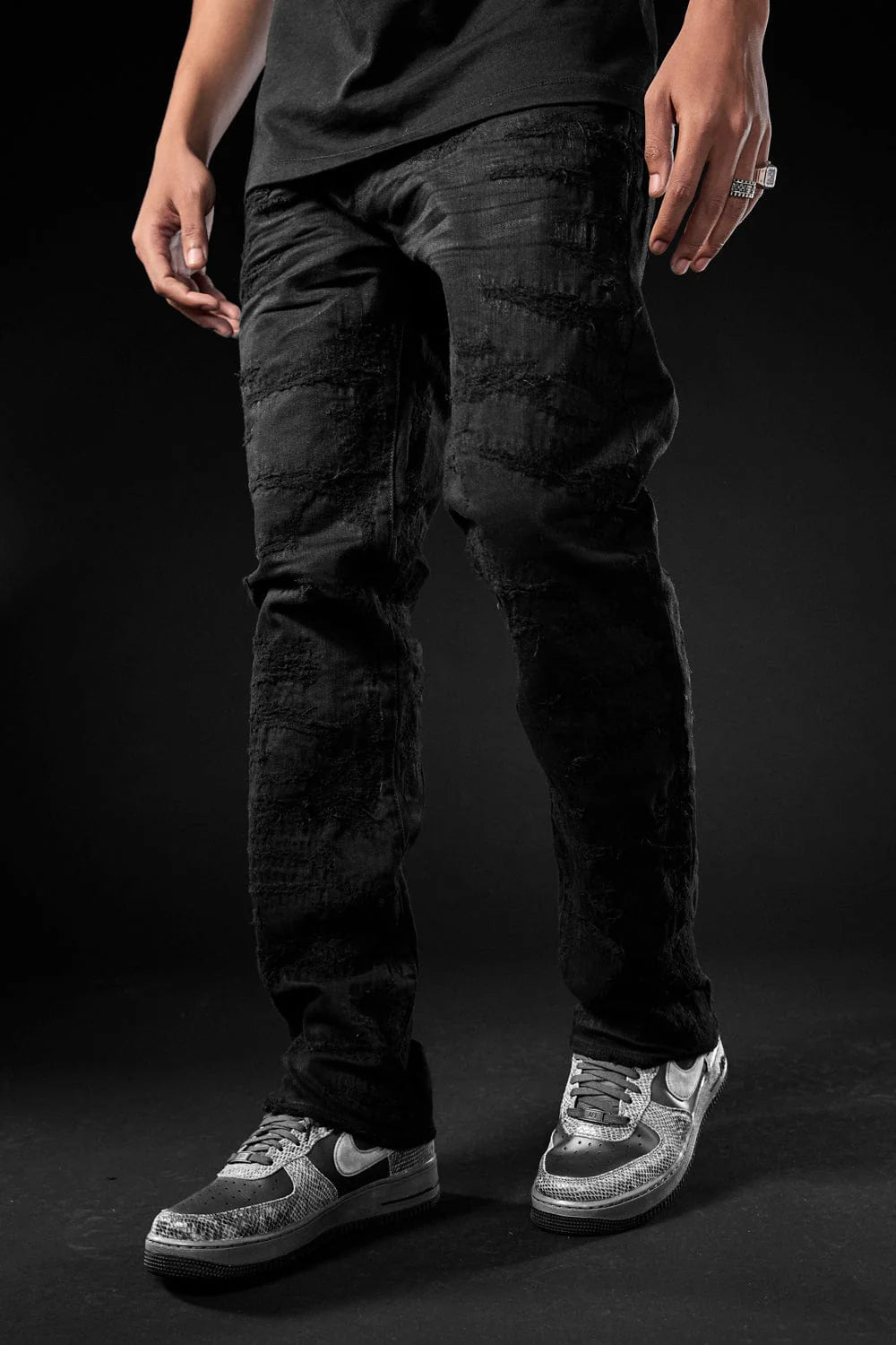 JORDAN CRAIG-MOLTEN DENIM (COPPER BLACK)-JS2118R