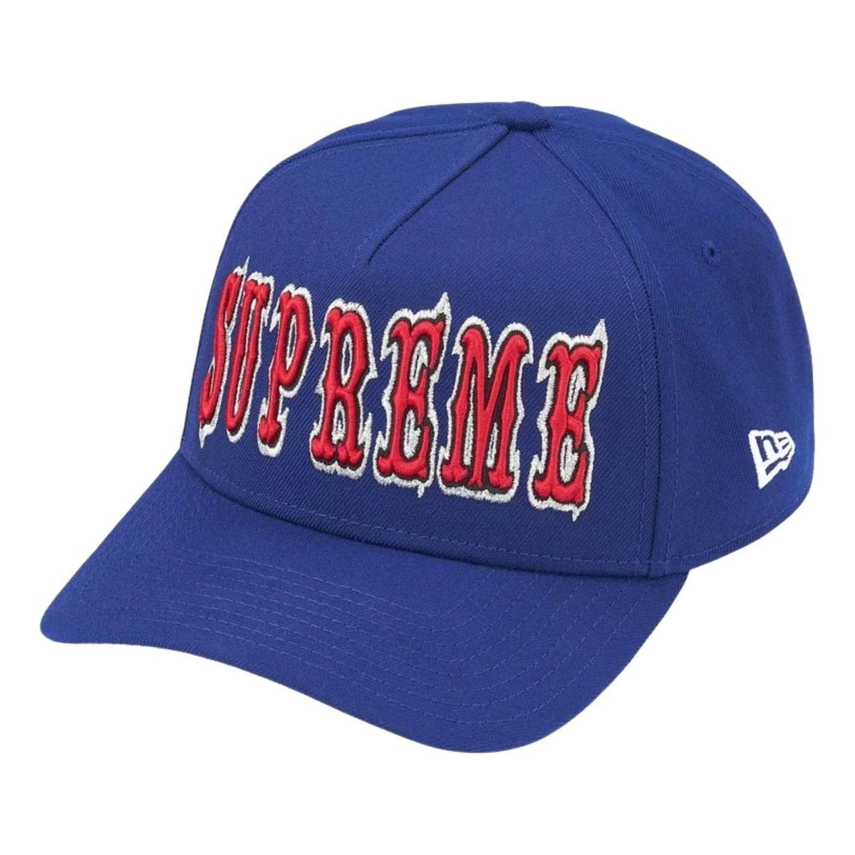 Supreme hat x New Era SS26 Gothic Outline Adjustable Cap 'Blue'