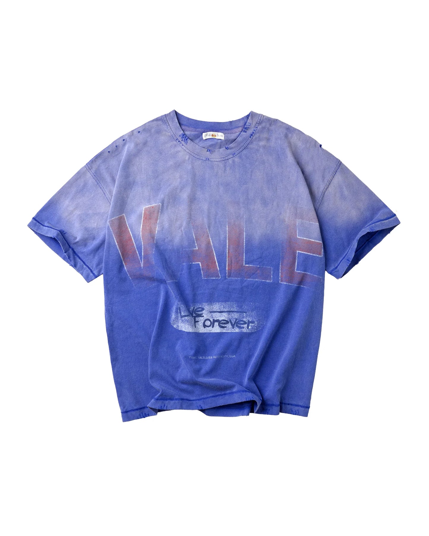 Vale Forever Vale Logo Tee Blue