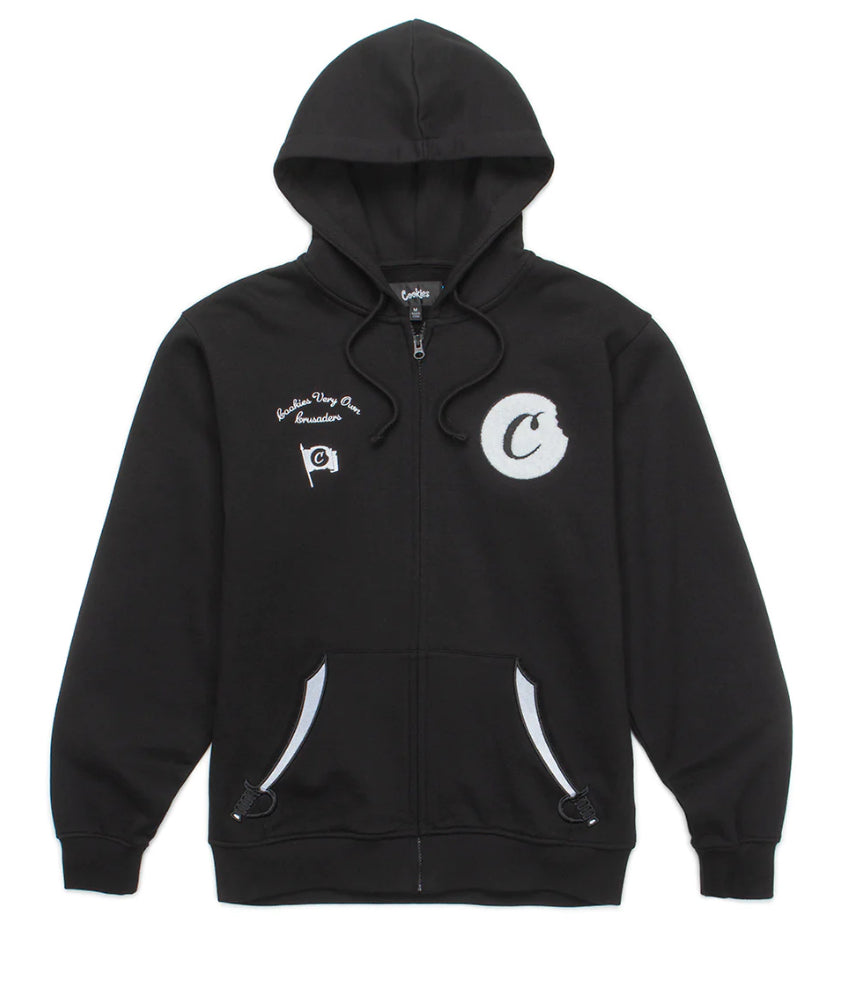 COOKIES-CRUSADERS ZIP HOODIE-CM234HFC02