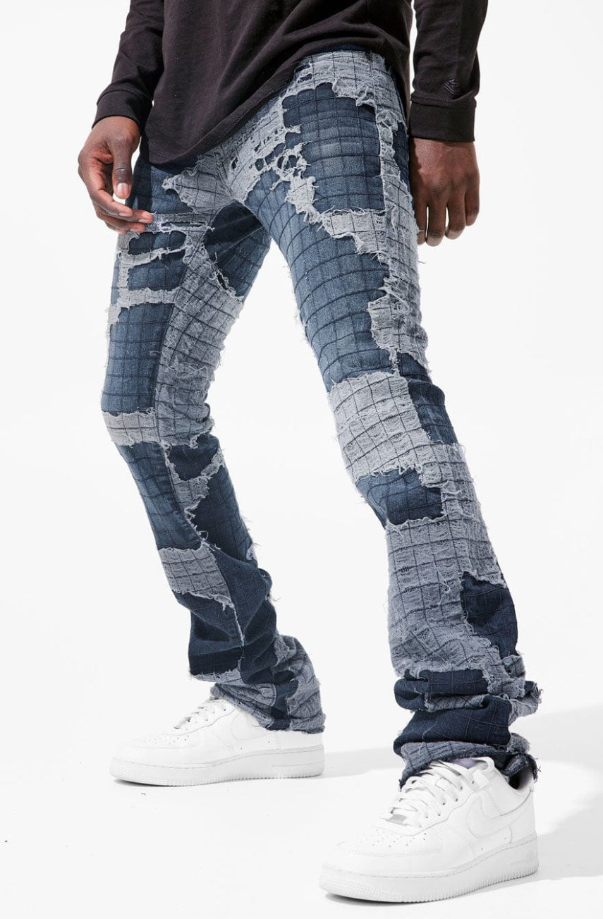 JORDAN CRAIG-MARTIN STACKED - FULL MOON BORO DENIM (DARK BLUE)-JTF1156
