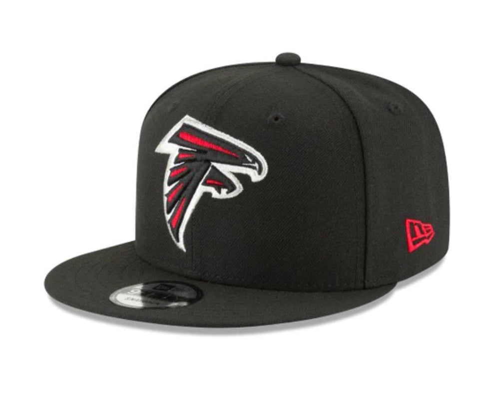 NEW ERA CAP -Atlanta Falcons Black 9FIFTY Snapback - 11873037