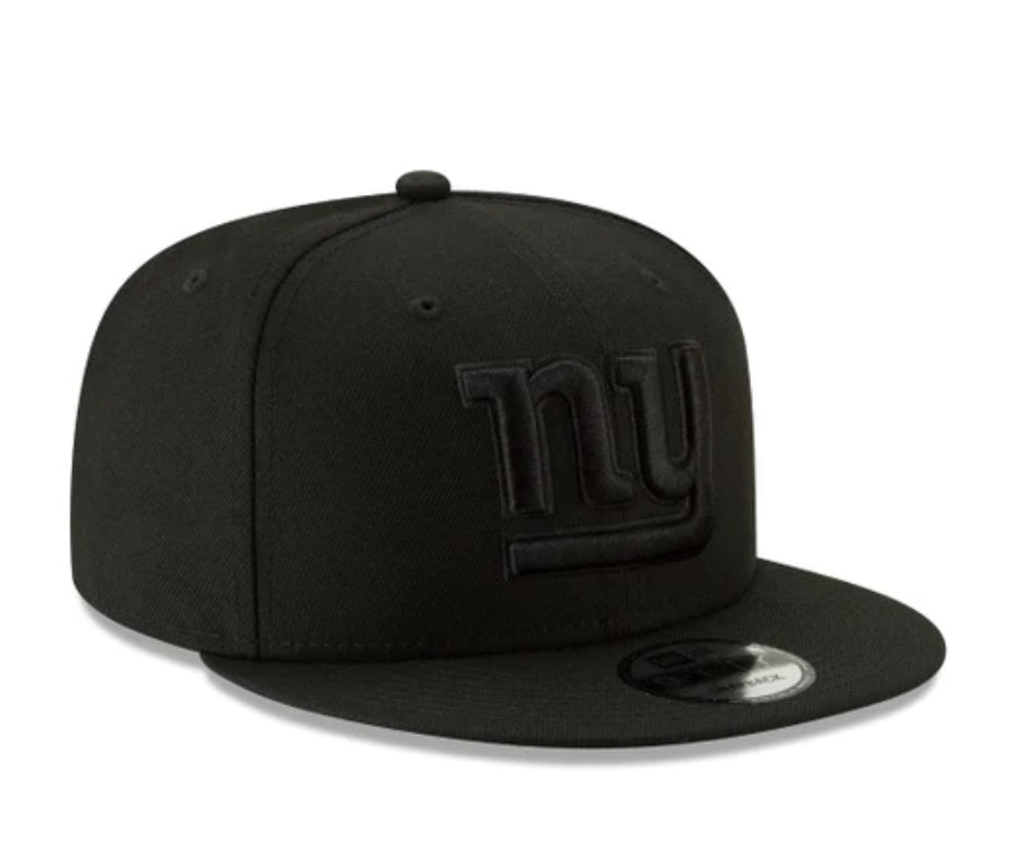 NEW ERA CAP -New York Giants Basic Black on Black 9FIFTY Snapback -11872965
