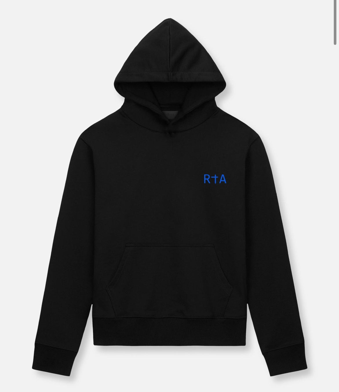 RTA-MARKUS HOODIE | BLACK BLUE LONG CROSS