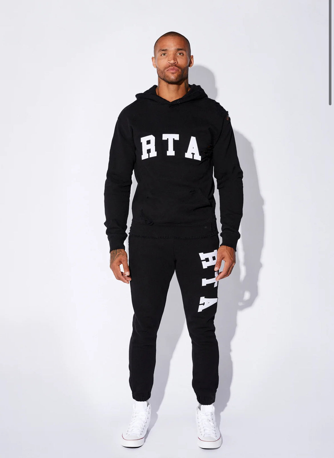 RTA-MARKUS HOODIE | BLACK COLLEGIATE