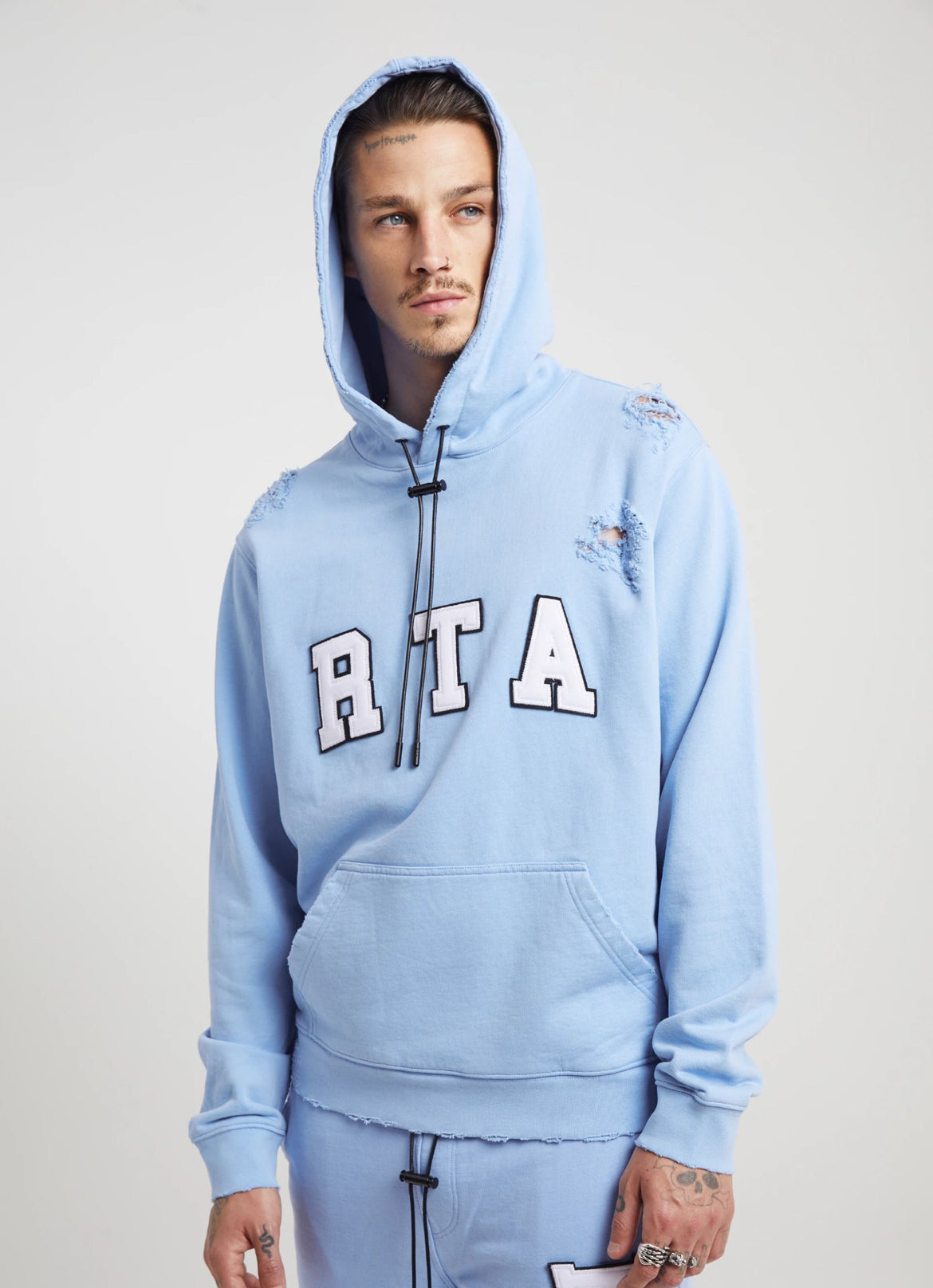 RTA-MARKUS HOODIE | SKY BLUE COLLEGIATE