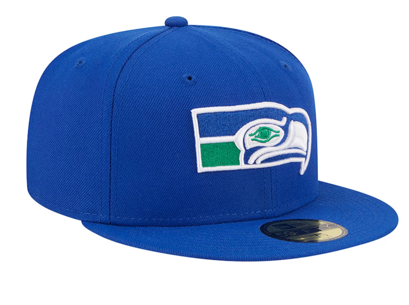 NEW ERA -Men's Seattle Seahawks New Era Royal Throwback Main -11872940
